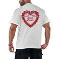 Book Lover Men's Back Print T-Shirt Book Lover Men's Back Print T-Shirt