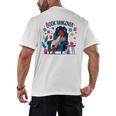 Book Lover Graphic Tee Book Hangover Premium Tri-Blend Men's Back Print T-Shirt