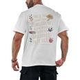 Book Lover Tomorrow Quote Anne Shirley Men's Back Print T-Shirt