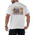 Book Lovers I Have No Shelf Control Men's Back Print T-Shirt