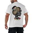 Book Reading Bookworm Book Lover Women Kids Girls Men's Back Print T-Shirt