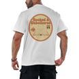Booked & Unbothered Book Lover Tee Men's Back Print T-Shirt Booked & Unbothered Book Lover Tee Men's Back Print T-Shirt