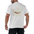Books Coffee And Quiet Places Literature Men's Back Print T-Shirt Books Coffee And Quiet Places Literature Men's Back Print T-Shirt
