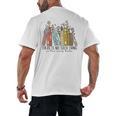 Books Wildflowers There Is No Such Thing As Too Many Books Men's Back Print T-Shirt