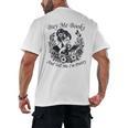 Buy Me Books And Tell Me I'm Pretty Book Lover Bookworm Men's Back Print T-Shirt