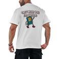 Cant Hear You Im Gaming Introvert Gamer Antisocial Men's Back Print T-Shirt