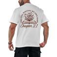 Chapter 21 Book Readers Flower Lovers 21st Birthday Girls Men's Back Print T-Shirt Chapter 21 Book Readers Flower Lovers 21st Birthday Girls Men's Back Print T-Shirt