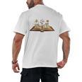 Chapter 21 Years Old 21st Birthday Wildflower Book Lover Premium Tri-Blend Men's Back Print T-Shirt Chapter 21 Years Old 21st Birthday Wildflower Book Lover Premium Tri-Blend Men's Back Print T-Shirt