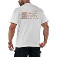 Chapter Forty 40 Years Old 40th Birthday Book Lover Men's Back Print T-Shirt Chapter Forty 40 Years Old 40th Birthday Book Lover Men's Back Print T-Shirt