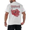 Clifford The Big Red Dog Clifford And Emily Book Cover Men's Back Print T-Shirt Clifford The Big Red Dog Clifford And Emily Book Cover Men's Back Print T-Shirt
