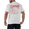 Clifford The Big Red Dog Reading Club Est 1988 Kids Books Men's Back Print T-Shirt