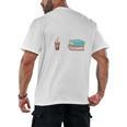Coffee And Books Men's Back Print T-Shirt