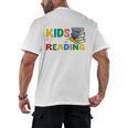All The-Cool Kids Are Reading Teacher Book Lover Librarian Premium Men's Back Print T-Shirt All The-Cool Kids Are Reading Teacher Book Lover Librarian Premium Men's Back Print T-Shirt
