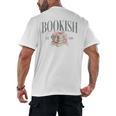 Coquette Bow Book Lover Bookish Coquette Aesthetic Reading Men's Back Print T-Shirt Coquette Bow Book Lover Bookish Coquette Aesthetic Reading Men's Back Print T-Shirt