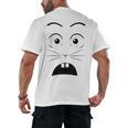 Creepy Carrots Halloween Book Character Costume Men's Back Print T-Shirt