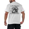 Dark Romance Books Lover Bookish Bookworm Gothic Aesthetic Men's Back Print T-Shirt Dark Romance Books Lover Bookish Bookworm Gothic Aesthetic Men's Back Print T-Shirt