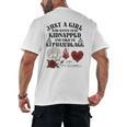 Dark Romance Smutt Book Merch Just A Good Girl STFUATTDLAGG Men's Back Print T-Shirt