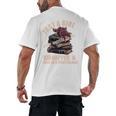 Dark Romance Women Told To STFUATTDLAGG Smutt Book Merch Premium Men's Back Print T-Shirt