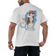 Disney Ink And Paint Shere Khan From The Jungle Book 1967 Men's Back Print T-Shirt Disney Ink And Paint Shere Khan From The Jungle Book 1967 Men's Back Print T-Shirt