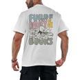 Disney Winnie The Pooh Fueled By Honey & Books Sketch Men's Back Print T-Shirt