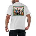 Dr Dolittle Children's Book Cover Premium Tri-Blend Men's Back Print T-Shirt