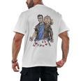 Dungeon Crawler Carl Sketchbook Princess Donut And Carl Book Men's Back Print T-Shirt