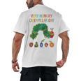 Eric Carle Very Hungry Caterpillar Day Children's Book Men's Back Print T-Shirt Eric Carle Very Hungry Caterpillar Day Children's Book Men's Back Print T-Shirt