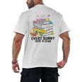 Every Bunny Loves To Read Easter Cute Reading Books Lover Men's Back Print T-Shirt