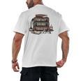 Fantasy Drama Tragedy Gothic Book Lover Bookworm Men's Back Print T-Shirt Fantasy Drama Tragedy Gothic Book Lover Bookworm Men's Back Print T-Shirt