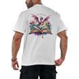 In My Fantasy Era Magic Dragon Book Men's Back Print T-Shirt