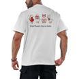 Goose Forget Flowers Buy Me Books Men's Back Print T-Shirt Goose Forget Flowers Buy Me Books Men's Back Print T-Shirt