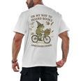 On My Way To Hoard Books And Cause Chaos Tom Foolery Men's Back Print T-Shirt On My Way To Hoard Books And Cause Chaos Tom Foolery Men's Back Print T-Shirt