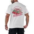 My Holidays Are All Booked Christmas Reading Books Bookish Men's Back Print T-Shirt My Holidays Are All Booked Christmas Reading Books Bookish Men's Back Print T-Shirt