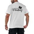 I'd Rather Be Reading Book Lover Bookworm Reading Men's Back Print T-Shirt