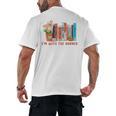 I'm With The Banned Books – Book Lover Librarian Reading Men's Back Print T-Shirt I'm With The Banned Books – Book Lover Librarian Reading Men's Back Print T-Shirt