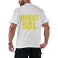 I'm A Great SQL Introvert Saying Inbound Marketing Premium Tri-Blend Men's Back Print T-Shirt