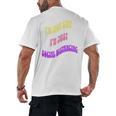 I'm Just Social Distancing Introvert Funny Men's Back Print T-Shirt I'm Just Social Distancing Introvert Funny Men's Back Print T-Shirt