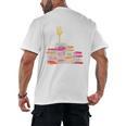 I'm Ok Books Boooks Lover Premium Tri-Blend Men's Back Print T-Shirt