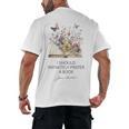 I Should Infinitely Prefer A Book Jane Austen Fan Woman Girl Men's Back Print T-Shirt I Should Infinitely Prefer A Book Jane Austen Fan Woman Girl Men's Back Print T-Shirt