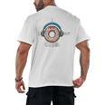 Introvert Music Lover Donuts Sarcastic Men's Back Print T-Shirt
