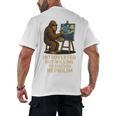 Introverted But Willing To Discuss Nephilim Men's Back Print T-Shirt