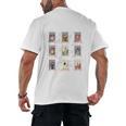 Introverts Unite Sarcastic Joke Humor Sarcasm Men's Back Print T-Shirt Introverts Unite Sarcastic Joke Humor Sarcasm Men's Back Print T-Shirt