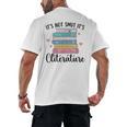 It's Not Smut It's Literature Dark Romance Smutt Book Lover Men's Back Print T-Shirt