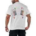 Just a Girl Who Loves Books Lover Reading Library Librarian Men's Back Print T-Shirt