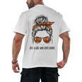 Just a Girl Who Loves Books Pajamas Shirt Reading Book Lover Men's Back Print T-Shirt