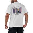 Just One More Chapter Romantasy Book Dragon Bookworm Bookish Men's Back Print T-Shirt