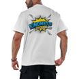 Kindness Is My Superpower Retro Comic Book T-Shirt Men's Back Print T-Shirt Kindness Is My Superpower Retro Comic Book T-Shirt Men's Back Print T-Shirt
