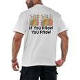 If You Know You Know 6 7 Reading Books Merry Christmas Men's Back Print T-Shirt If You Know You Know 6 7 Reading Books Merry Christmas Men's Back Print T-Shirt
