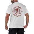 Leaving Reality Entering Fiction Book Lover Men's Back Print T-Shirt Leaving Reality Entering Fiction Book Lover Men's Back Print T-Shirt