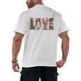 Librarian Reader Books Valentine Teacher Valentines Teach Men's Back Print T-Shirt Librarian Reader Books Valentine Teacher Valentines Teach Men's Back Print T-Shirt